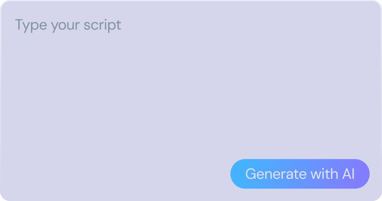 Write your script